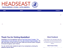 Tablet Screenshot of headseast.com